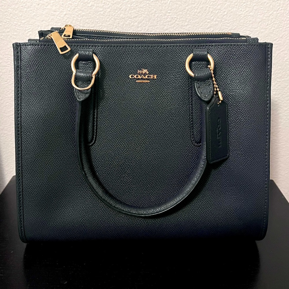 Coach Saffiano Leather Tote Bag